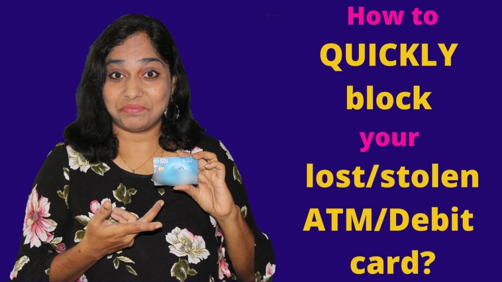 How to block your SBI atm debit card in just a few minutes