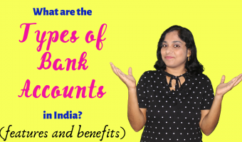 Types of bank accounts in India