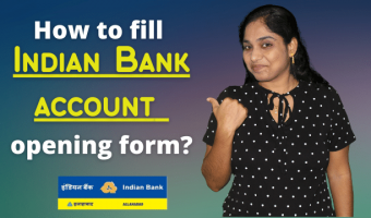 How-to-fill-Indian-Bank-savings-account-opening-form