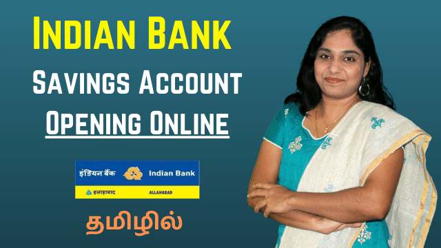 Indian Bank Savings Account Opening Online | How to open Indian Bank SB account online without visiting branch