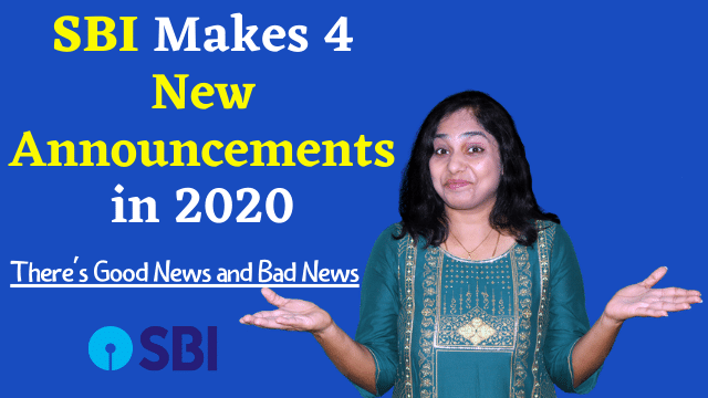 SBI Makes New Announcements in 2020 - SBI Minimum balance rule 2020 