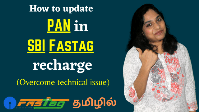 How to update PAN in SBI Fastag recharge in Tamil | Overcoming Technical issue