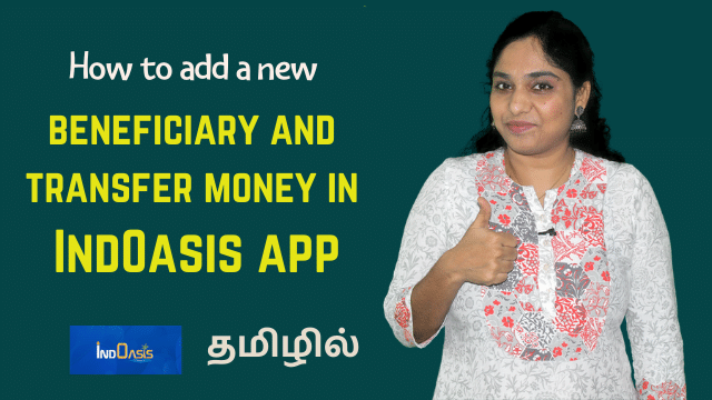 How to add new beneficiary in Indian Bank IndOasis App and transfer money