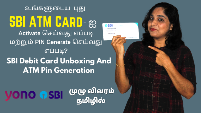 How To Activate SBI ATM Card And Generate PIN? SBI Debit Card Unboxing And ATM Pin Generation