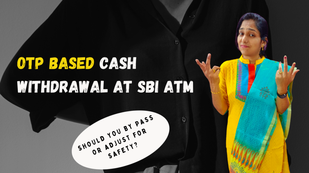 SBI OTP Based Cash Withdrawal