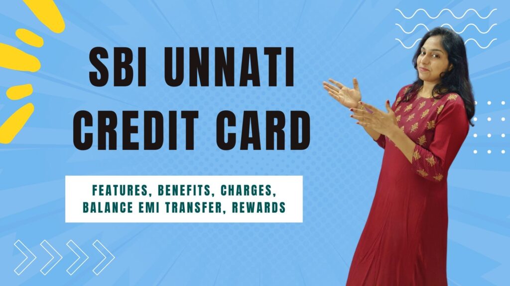 SBI Unnati Credit Card