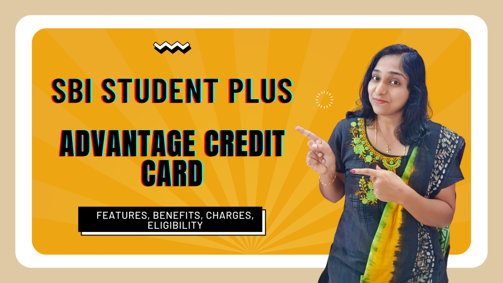 SBI Student Plus Advantage Credit Card