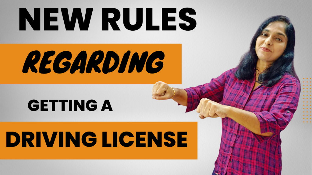 New Rules Regarding Getting A Driving License