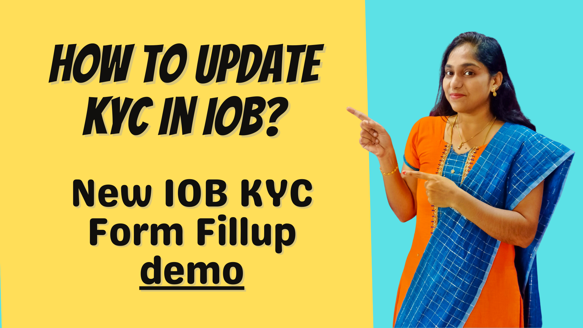 Indian Overseas Bank KYC Form Filling