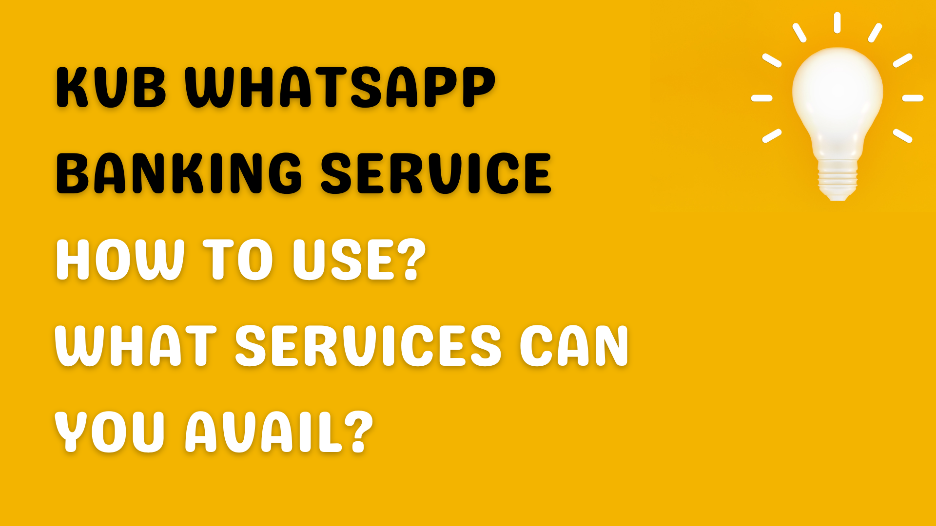 KVB WhatsApp Banking Number | How To Use? What Services Can You Avail?