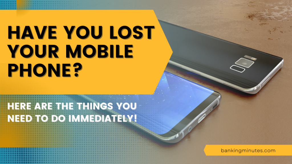 Have you lost your mobile phone?