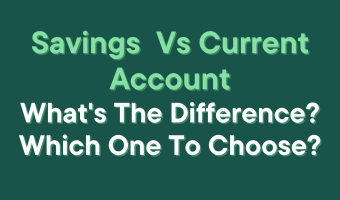 Savings Account Or Current Account?