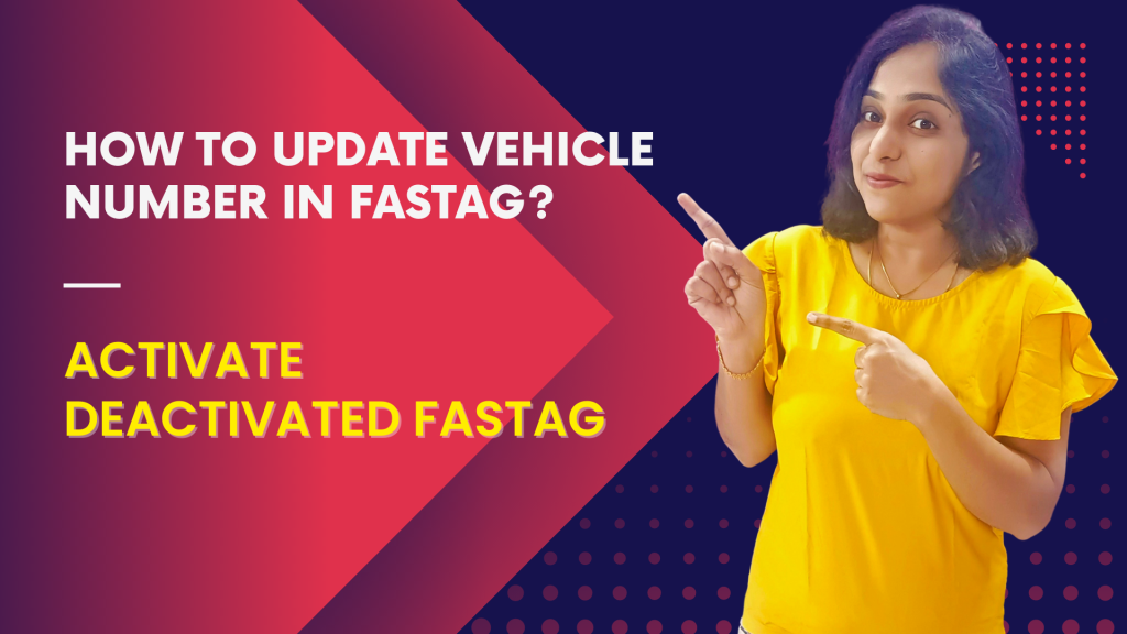 How To Update Vehicle Number In Fastag